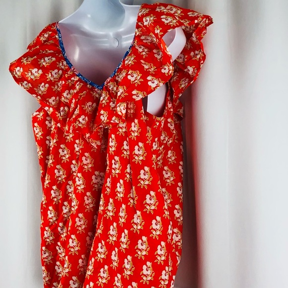 J.Crew Cotton ruffle neckline sleeveless NWT top S - Picture 12 of 14